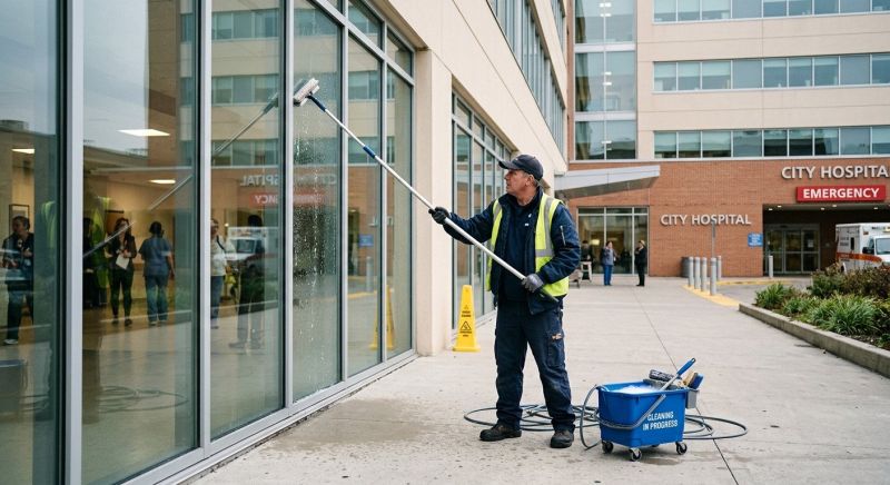 Medical Center Window Cleaning in Mobile, AL