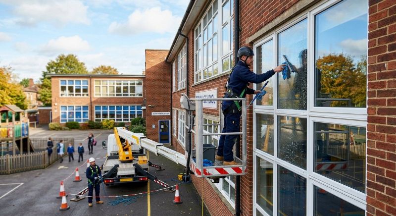 School Window Cleaning in Lexington, KY