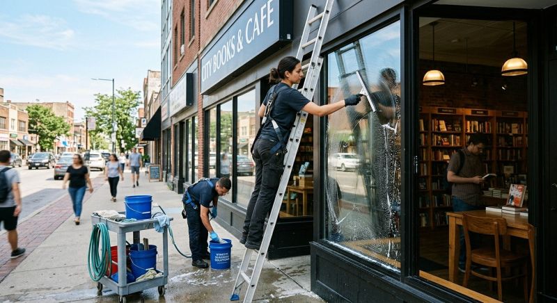 Shopping Mall Window Cleaning in Lexington, KY