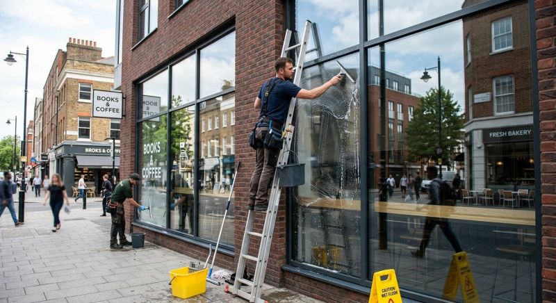 Shopping Mall Window Cleaning in Baltimore, MD