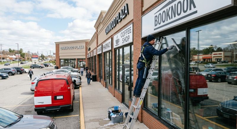 Shopping Mall Window Cleaning in Denver, CO